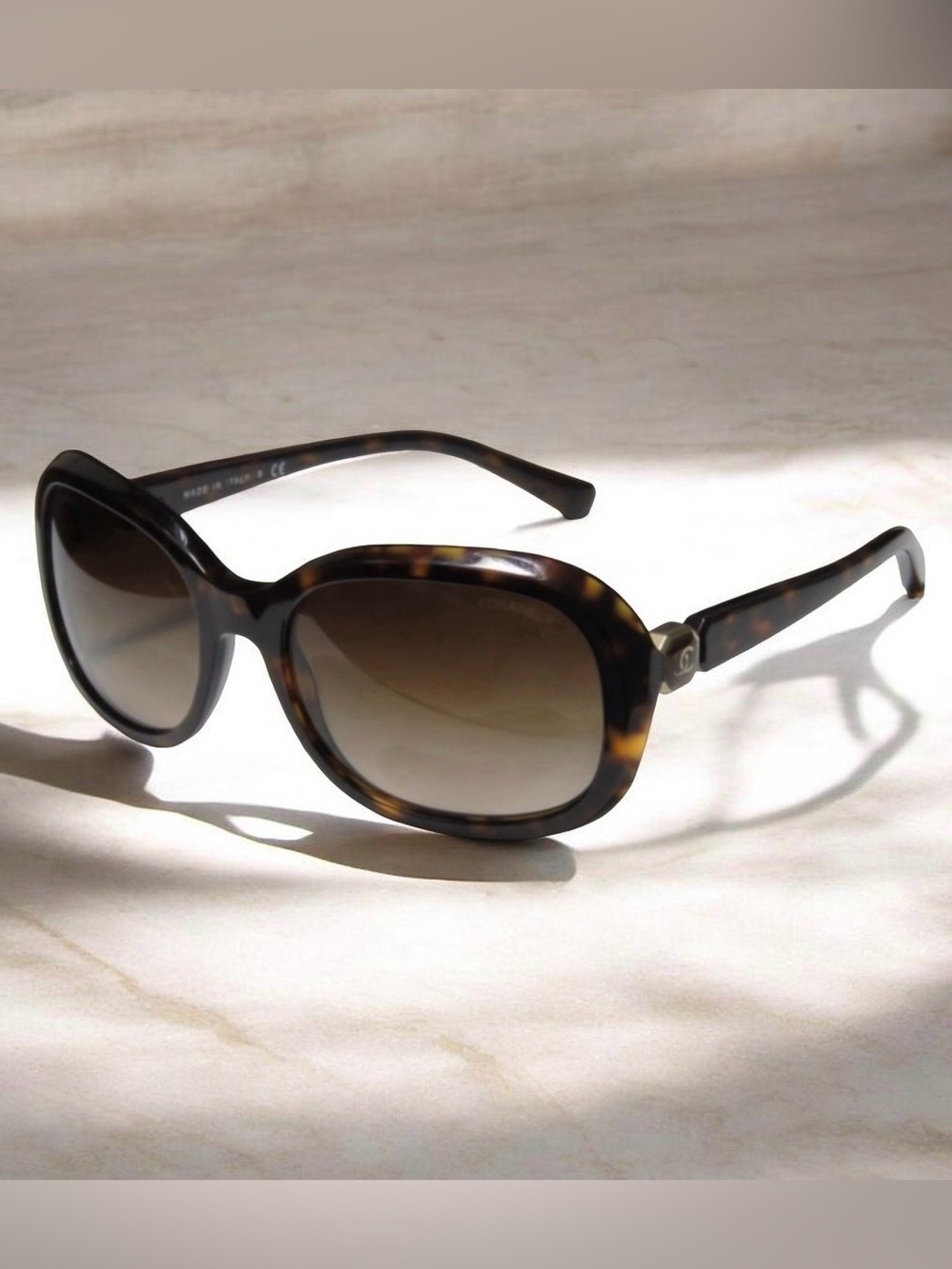 Chanel Woman’s Sunglasses Tortoise 5286